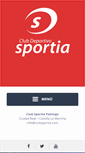 Mobile Screenshot of clubsportia.com
